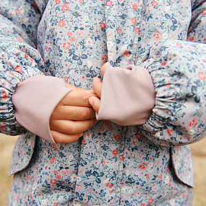 Комбинезон зимний Wheat "Miko Soft Rain Flowers", цветочный шторм